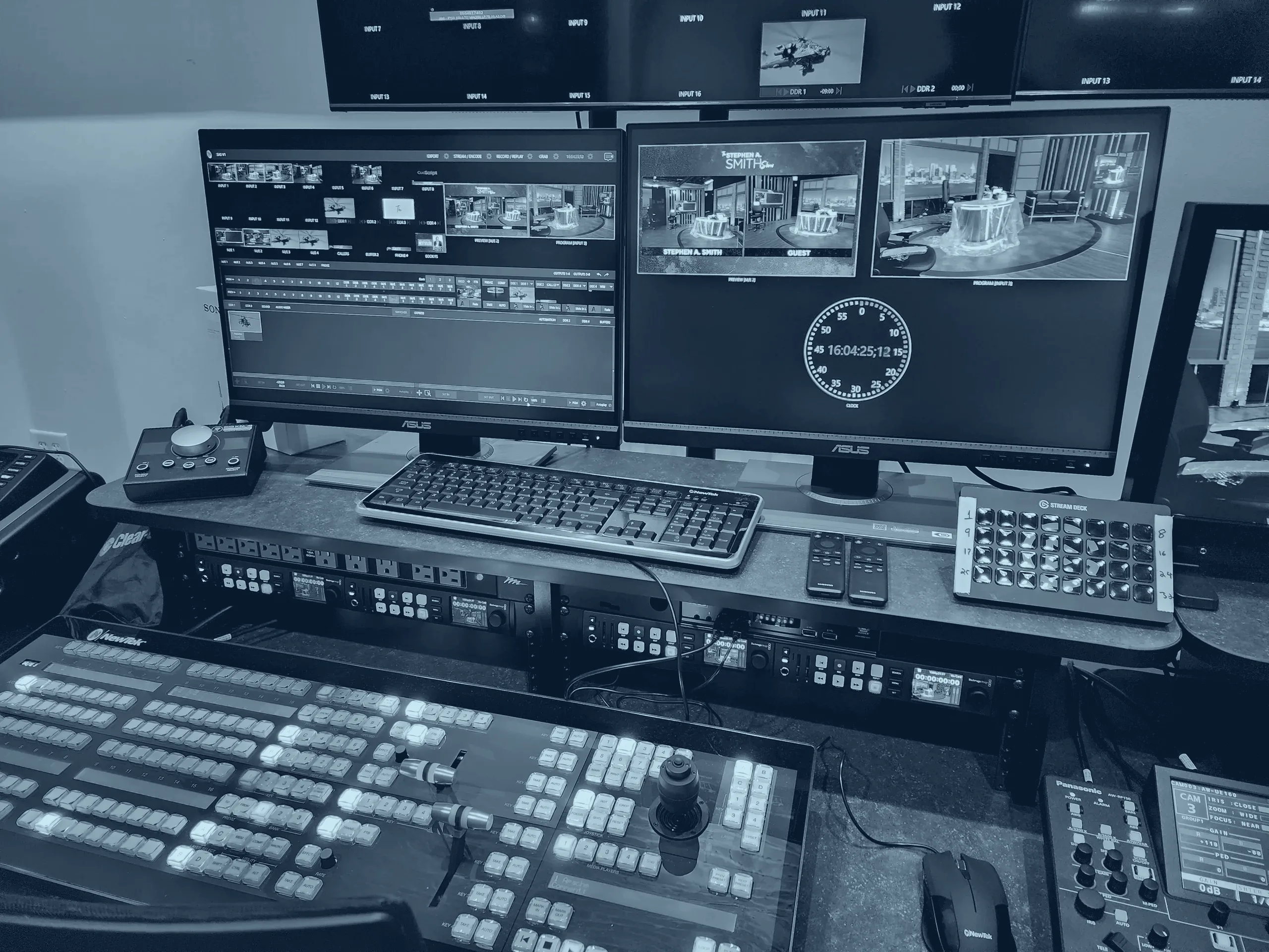 One operator running a multi-camera service