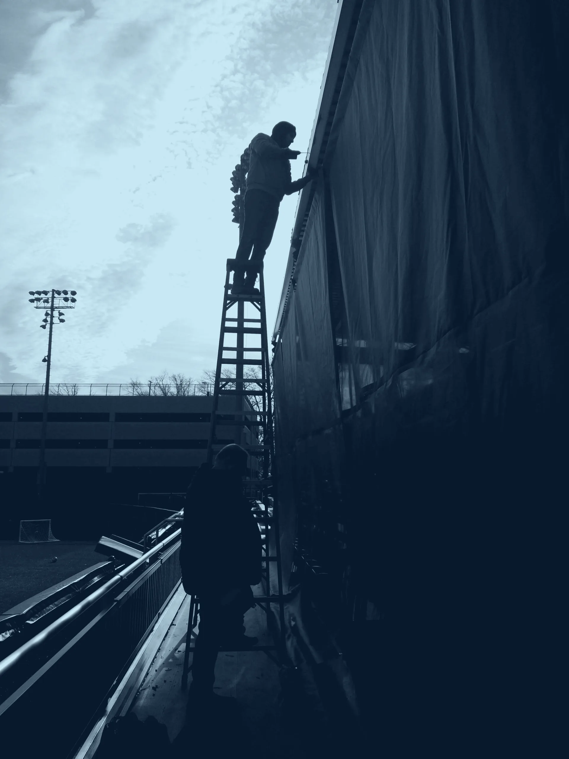 Sports venue production