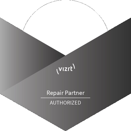 Vizrt Authorized Repair Partner badge