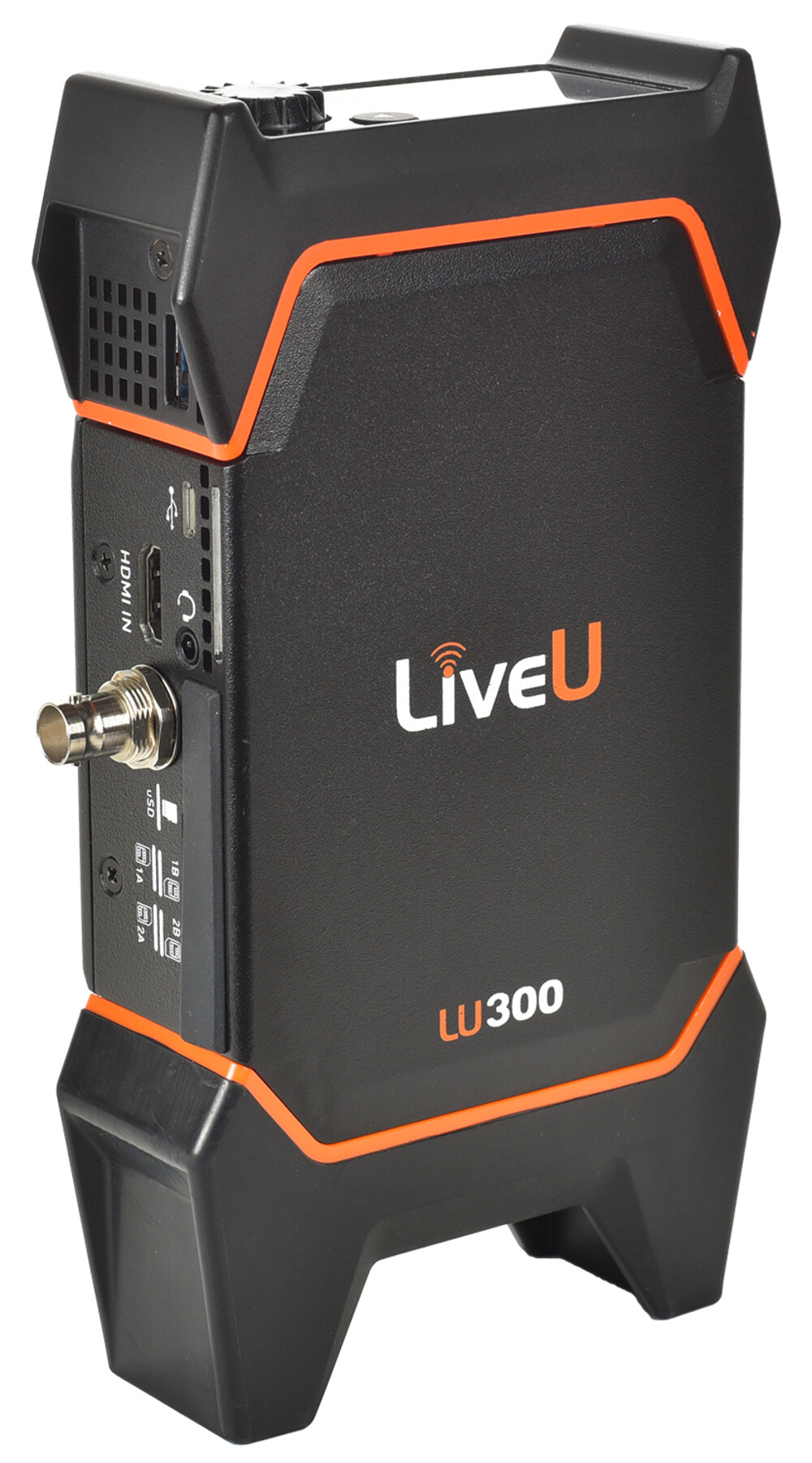 LiveU bonded cellular field unit, manufacturer product imagery