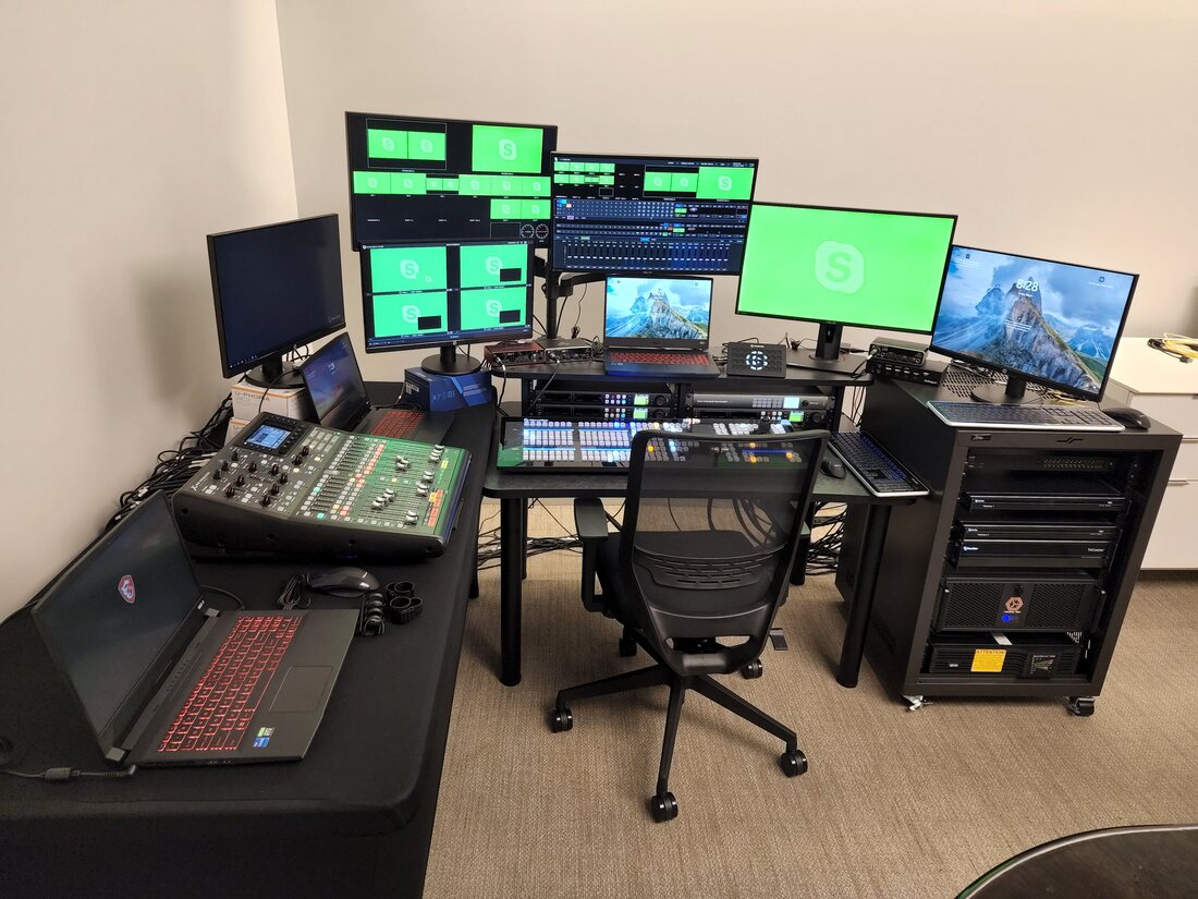A compact remote-production control position Varto built and commissioned on site