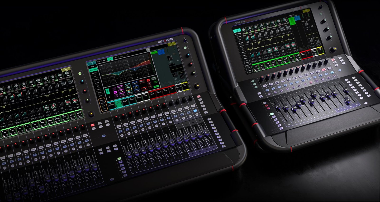 Allen & Heath Avantis and Avantis Solo consoles