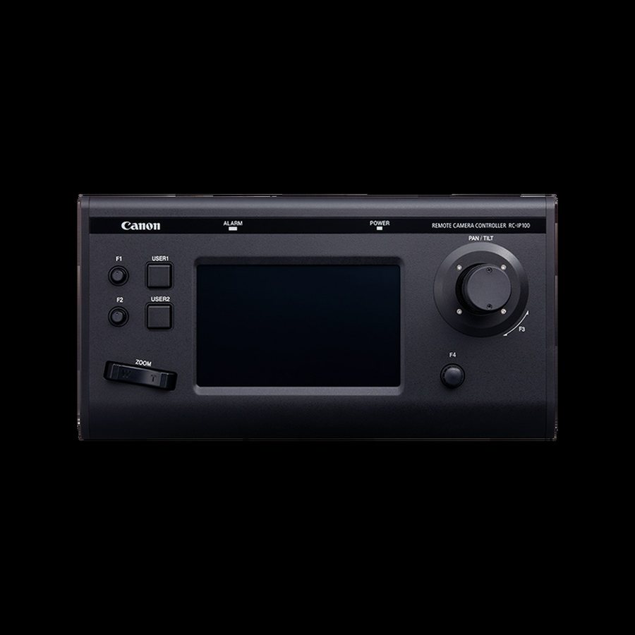 Canon RC-IP100 remote camera controller with touchscreen and joystick