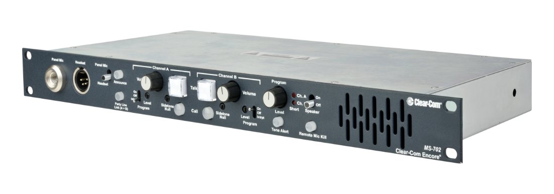 Clear-Com Encore MS-702 two-channel main station