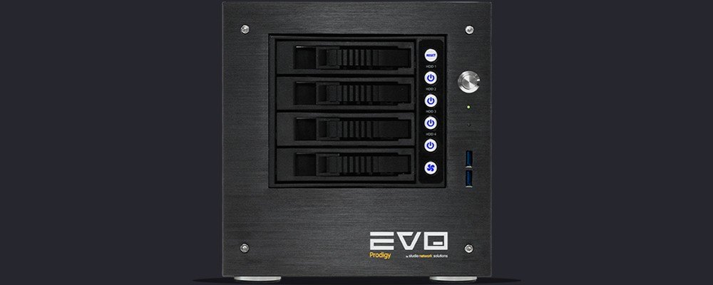 EVO Prodigy Desktop four-bay server