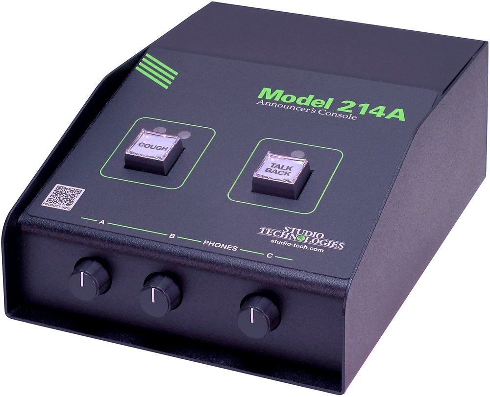 Studio Technologies Model 214A announcer’s console