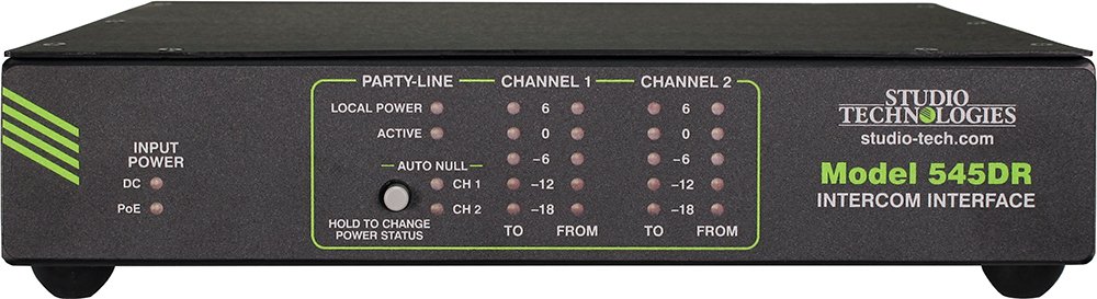 Studio Technologies Model 545DR intercom interface