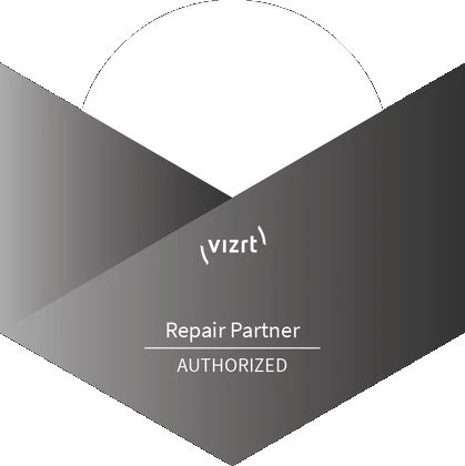 Vizrt Authorized Repair Partner badge